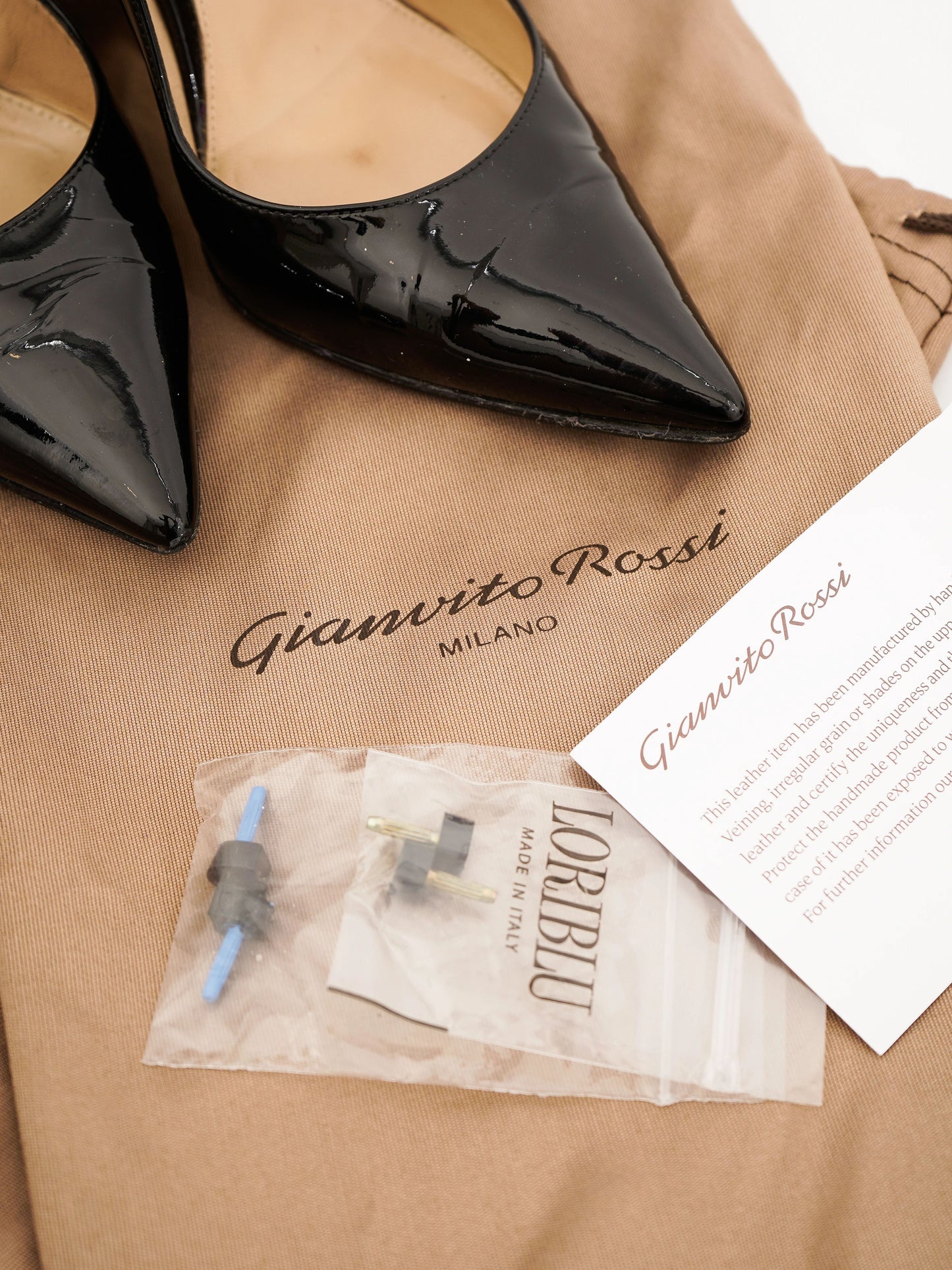 gianvito rossi black stiletto heels 36.5 excellent condition
