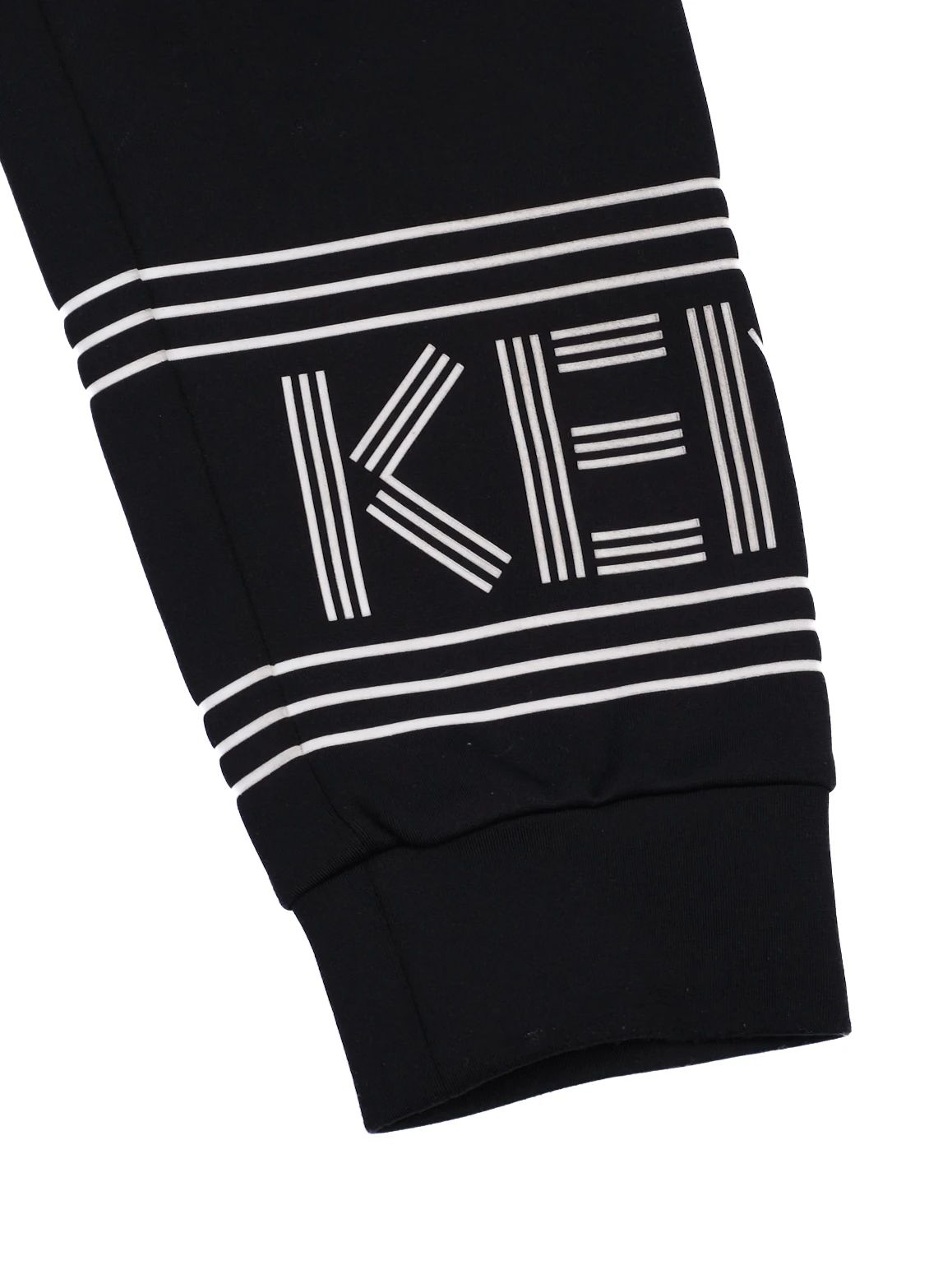 excellent kenzo kids black nylon tracksuit set size 5
