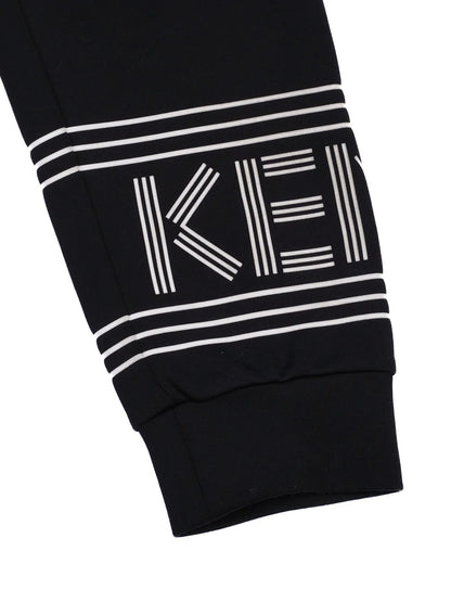 Excellent Kenzo Kids Black Nylon Tracksuit Set Size 5