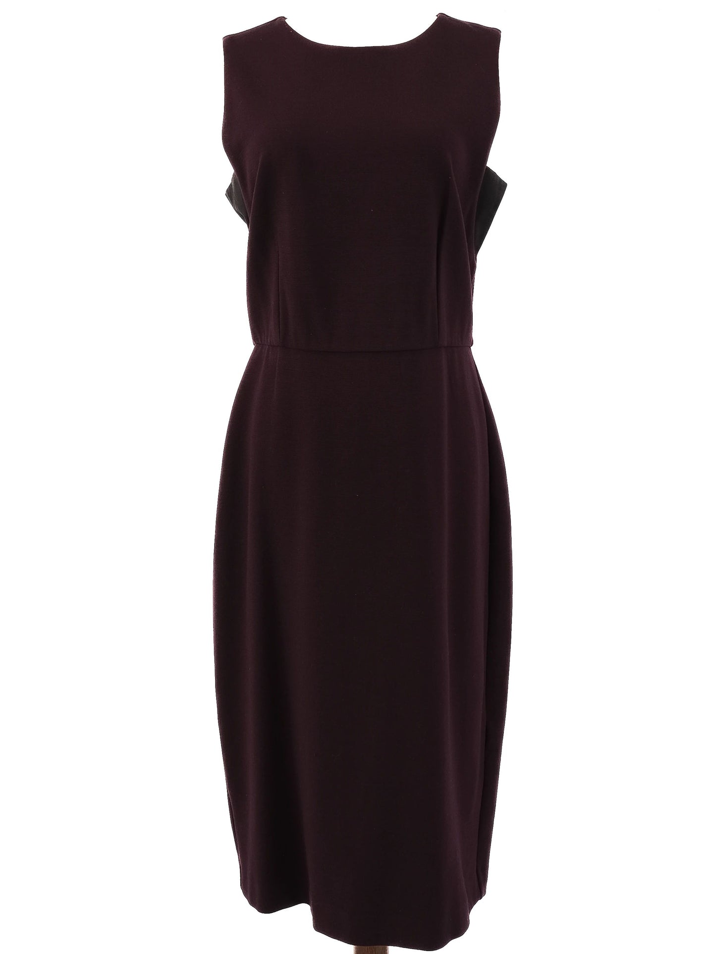 sportmax purple sleeveless dress size l excellent condition