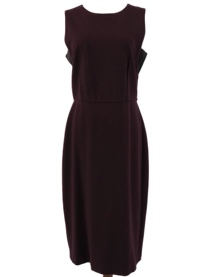 Sportmax Purple Sleeveless Dress Size L Excellent Condition