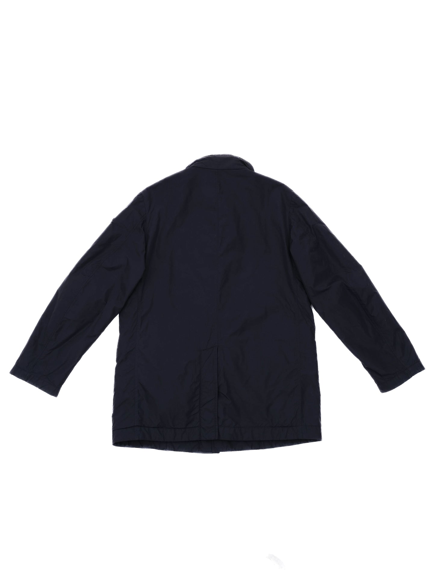 excellent paul&shark blue nylon jacket size l for men