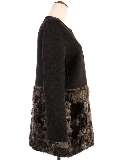 Weekend MaxMara Black Wool Coat XS Excellent Condition