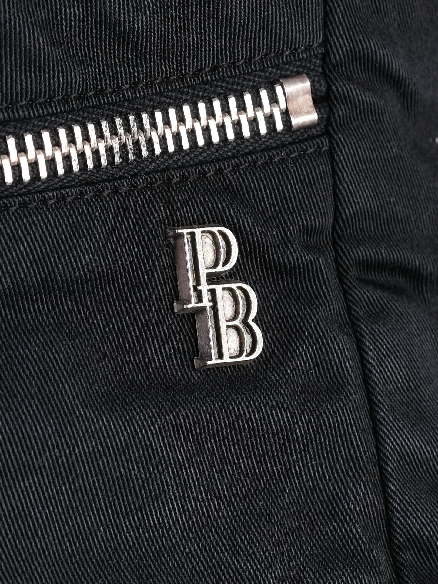 excellent balmain black sleeveless vest size m with decorative buttons