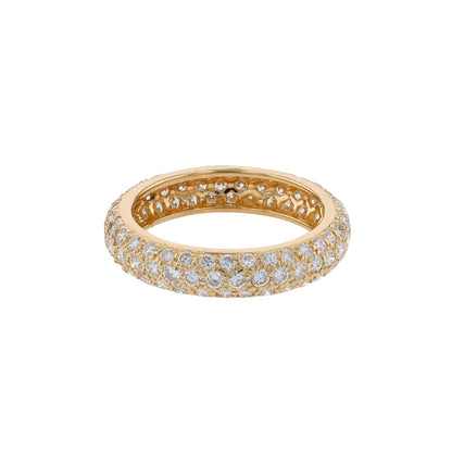 Cartier diamonds and gold ring