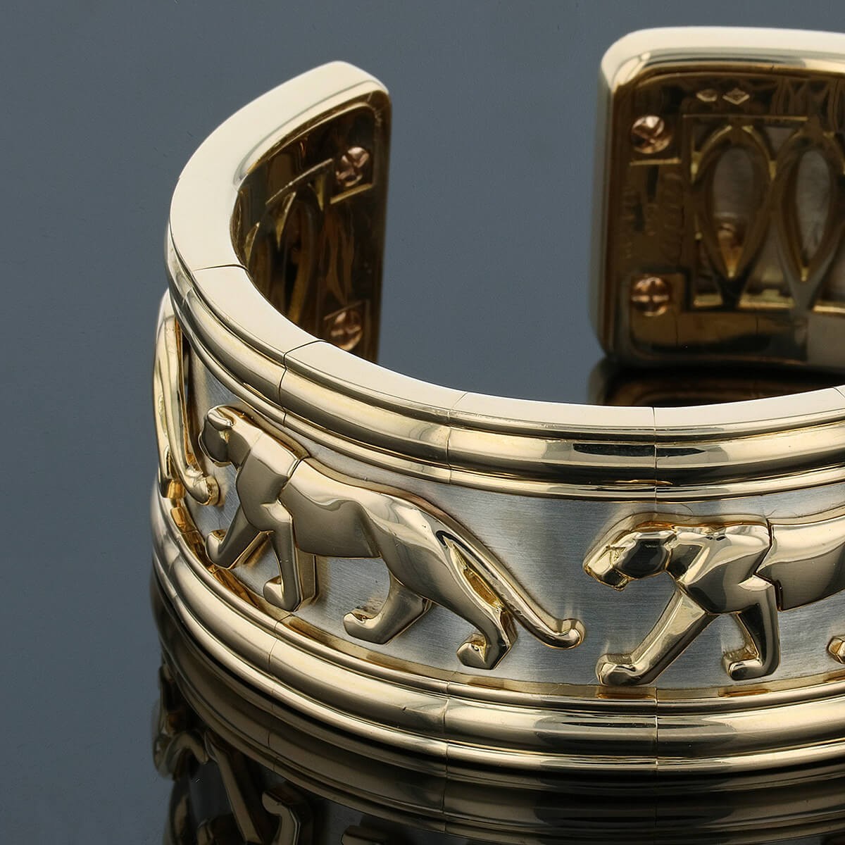 cartier panthere gold bracelet