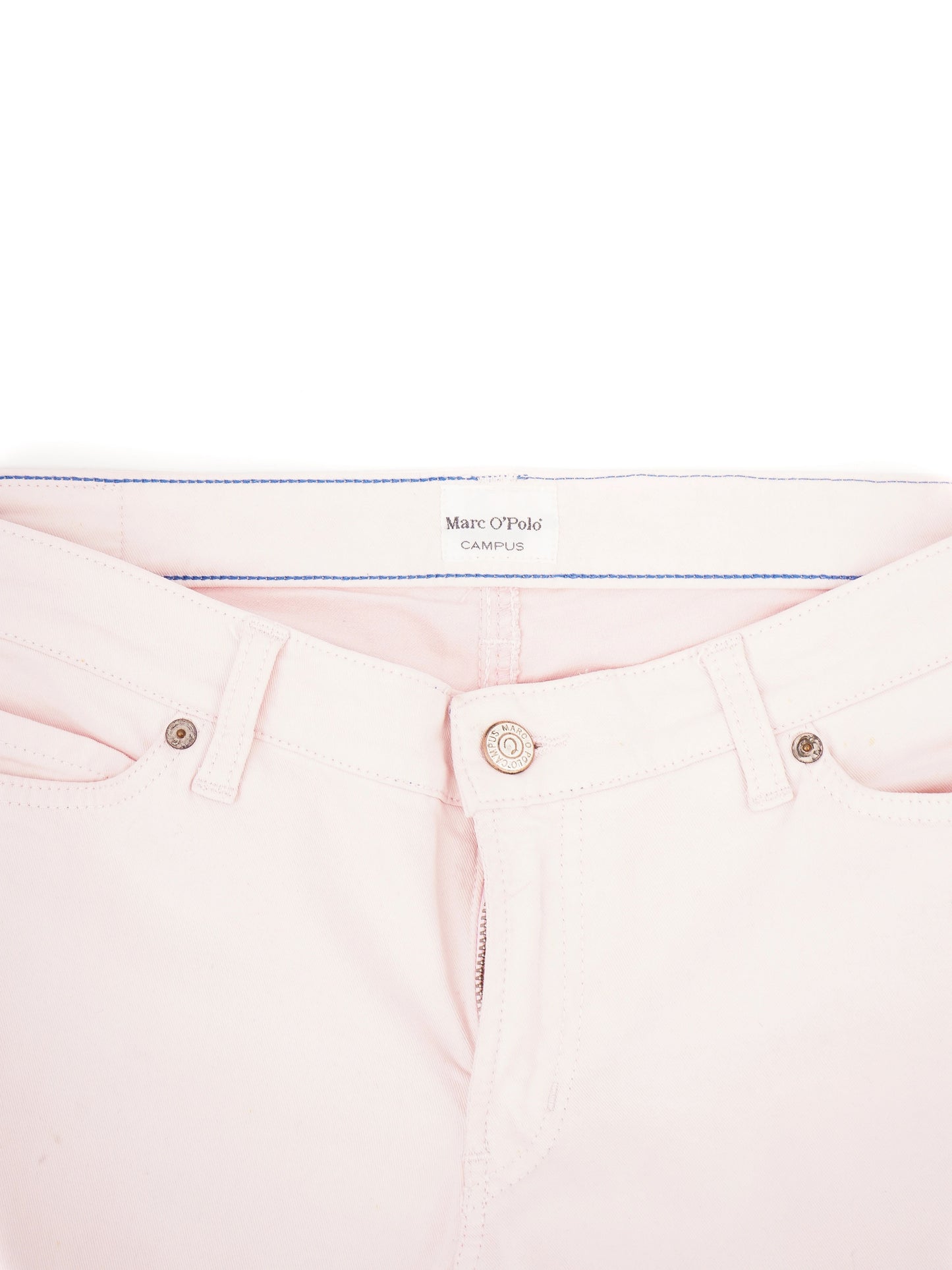 excellent marc o'polo light pink jeans size xl elastane