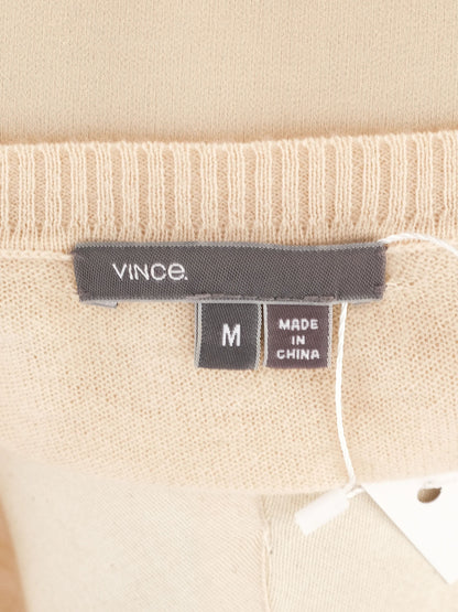 Excellent Vince Orange Wool Sweater Size M for Women