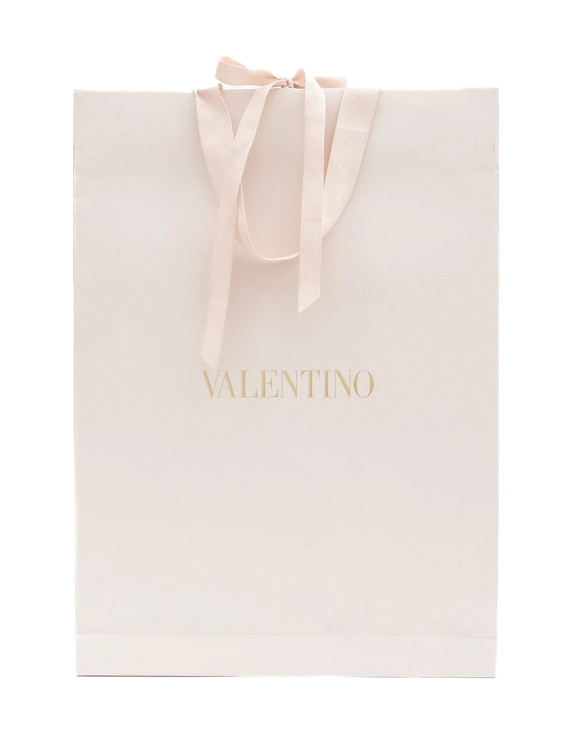 new valentino silk scarf combined navy blue & beige with logo