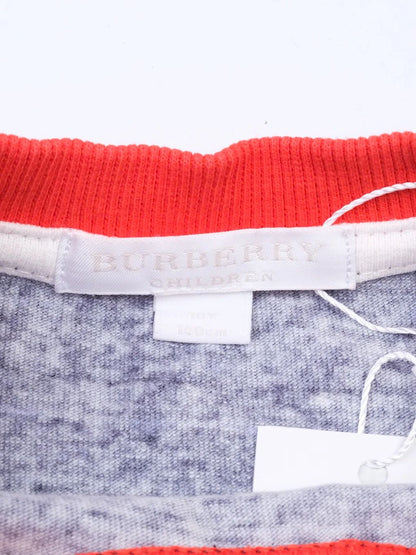 Excellent Burberry Kids Sweatshirt Blue Red Size 10 with Knight Design