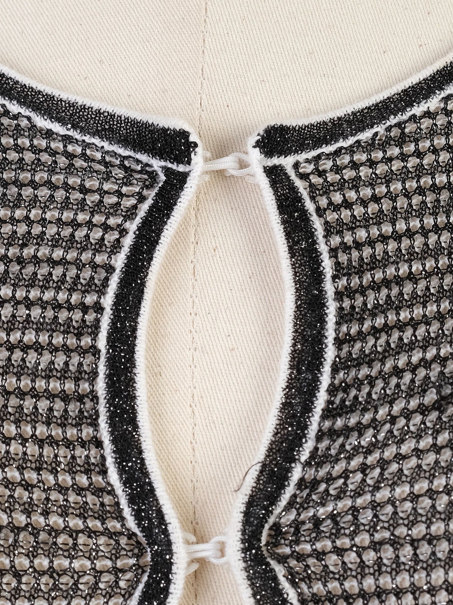 excellent maje gray knitted long sleeve top size xs sheer viscose