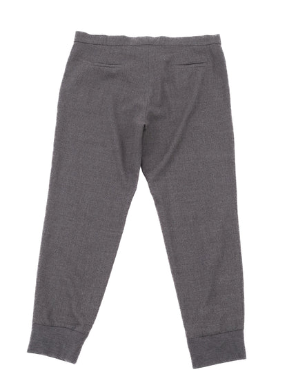 Excellent ESCADA Gray Wool Trousers Women's Size L 42
