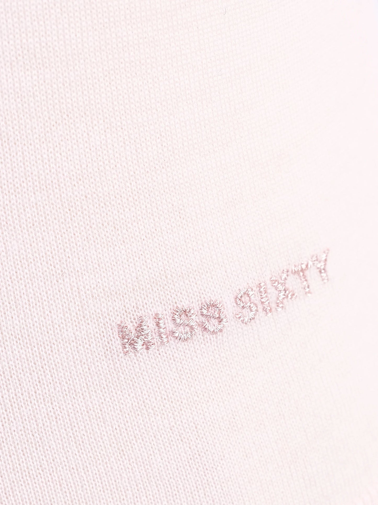 excellent miss sixty pink wool turtleneck sweater size xxs