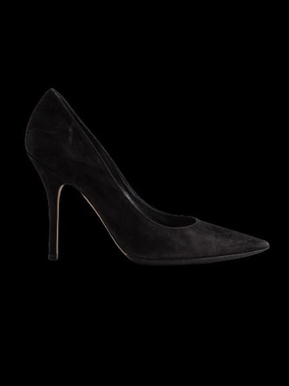 Average Condition Dior Black Genuine Suede High Heels Size 36