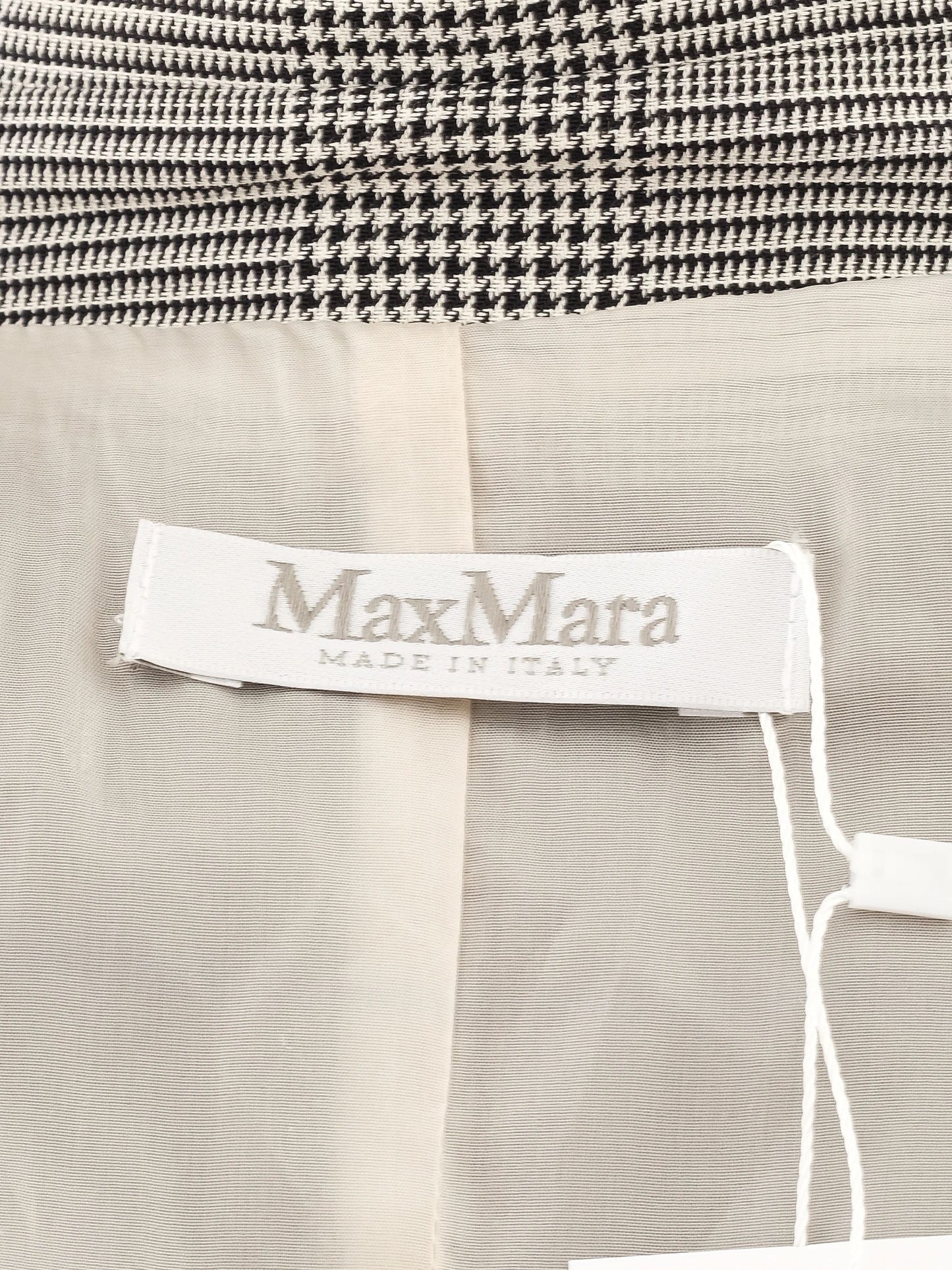 excellent max mara gray plaid blazer dress size m women