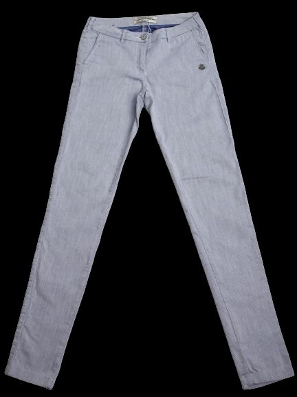 good maison scotch gray cotton pants size s for women