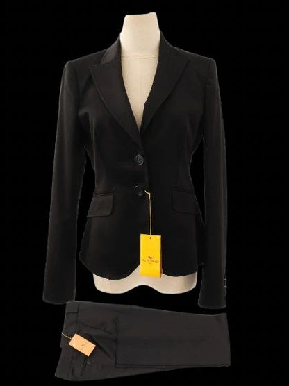 NEW Etro Black Blazer Jacket Women's Size M Cotton