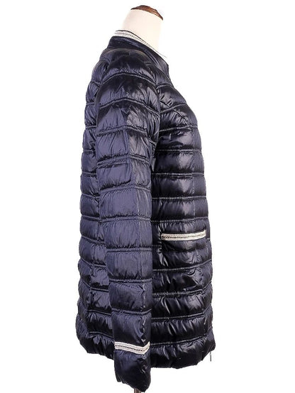 Good Beaumont Blue Quilted Jacket Size S Women Polyester