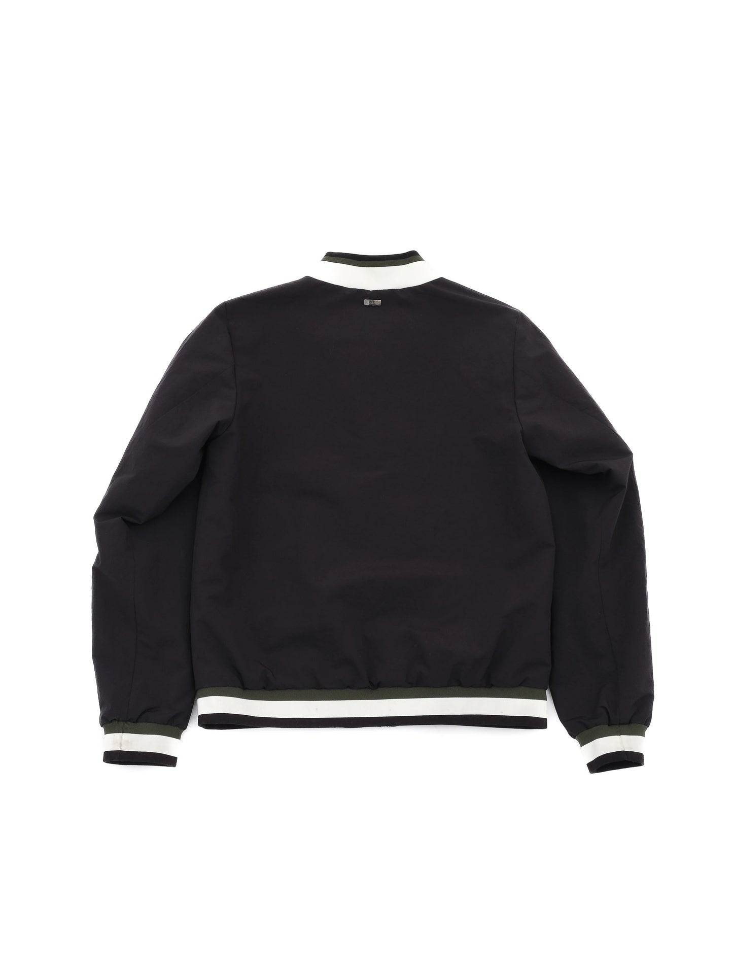 excellent herno kids' black bomber jacket size 12