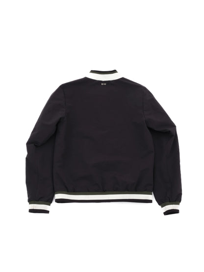 Excellent Herno Kids' Black Bomber Jacket Size 12