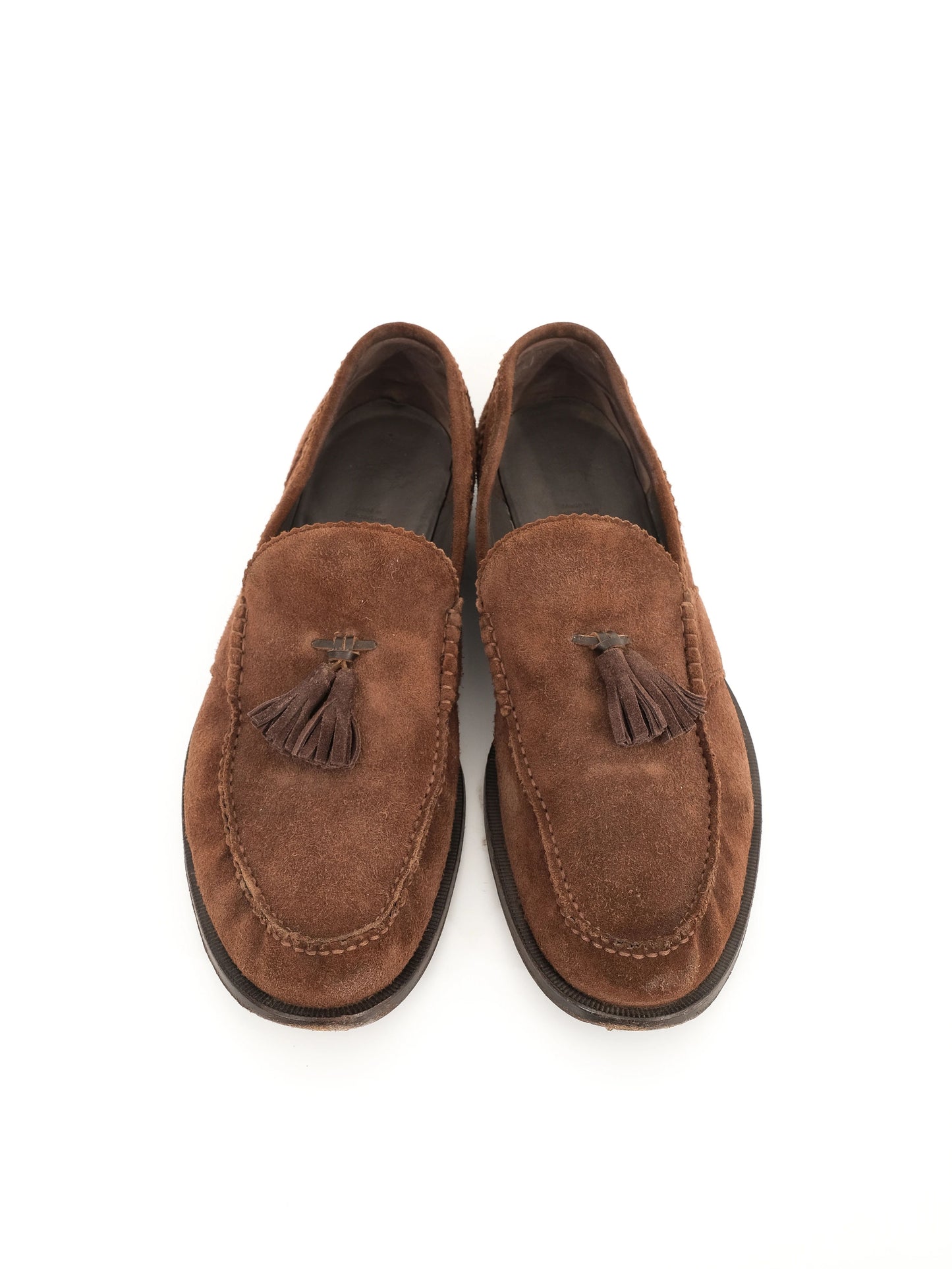 excellent bally orange leather loafers size 45 for men