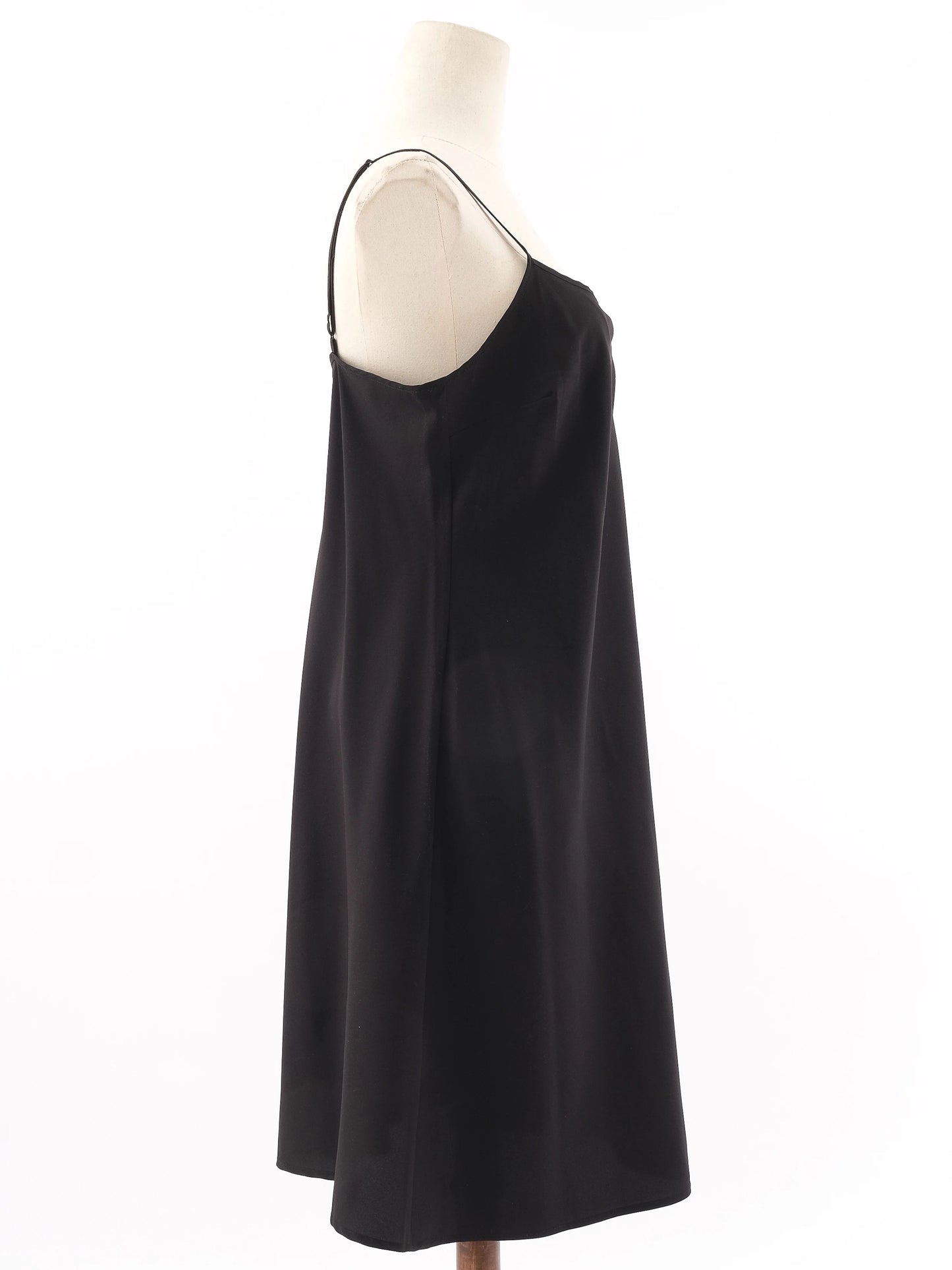 excellent dkny green slip dress xl spaghetti straps polyester