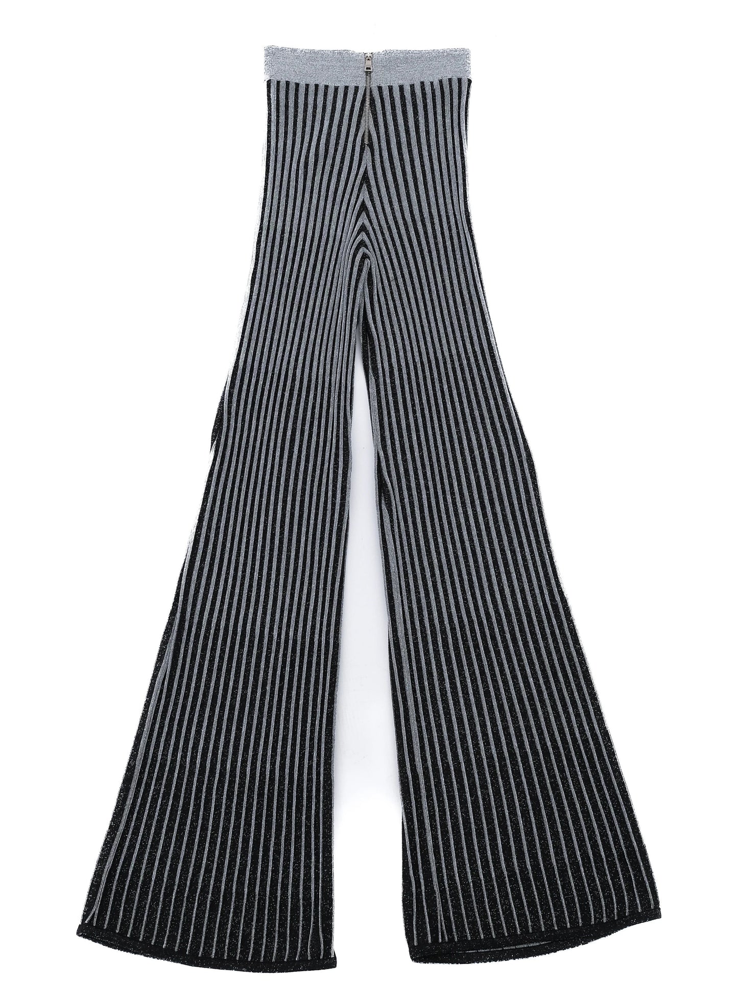 excellent balmain black gray striped sweater size s for net-a-porter