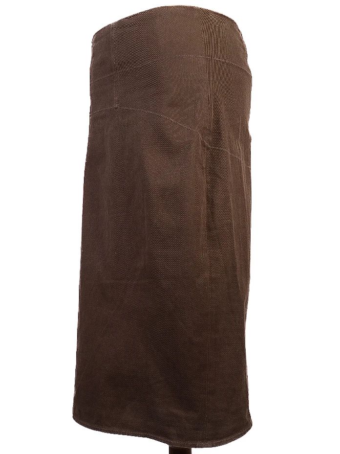 excellent acne studios green skirt size s textured elastane