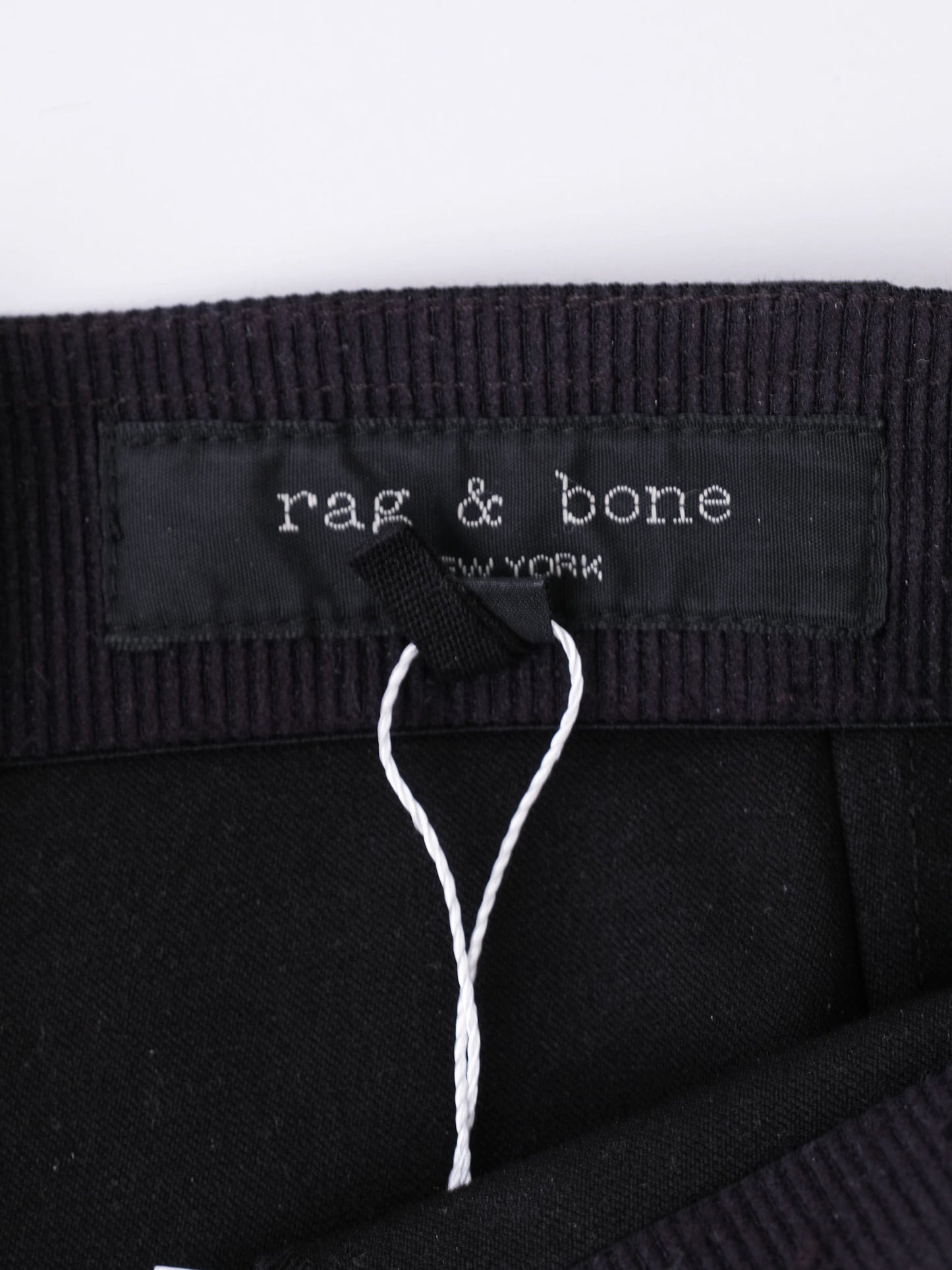 excellent rag&bone black nylon pants size m - women's fashion
