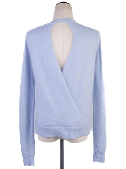 Maje Excellent Light Blue Sweater XS Nylon Unique Design