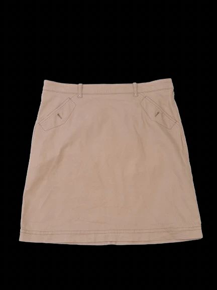 excellent hugo boss women's orange skirt xl with pockets