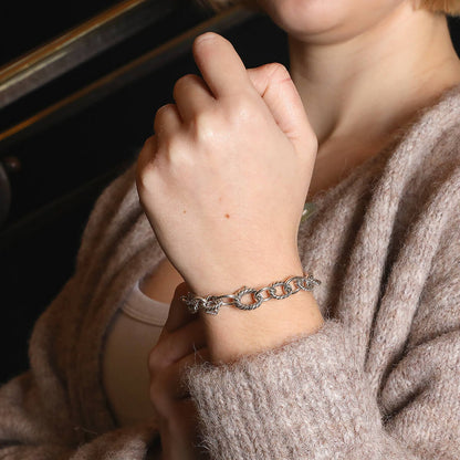 David Yurman DY Madison silver bracelet