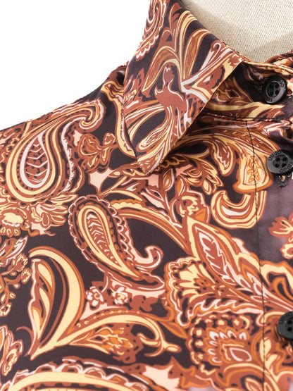 Excellent Liu Jo Paisley Blouse Size XS with Tie Belt
