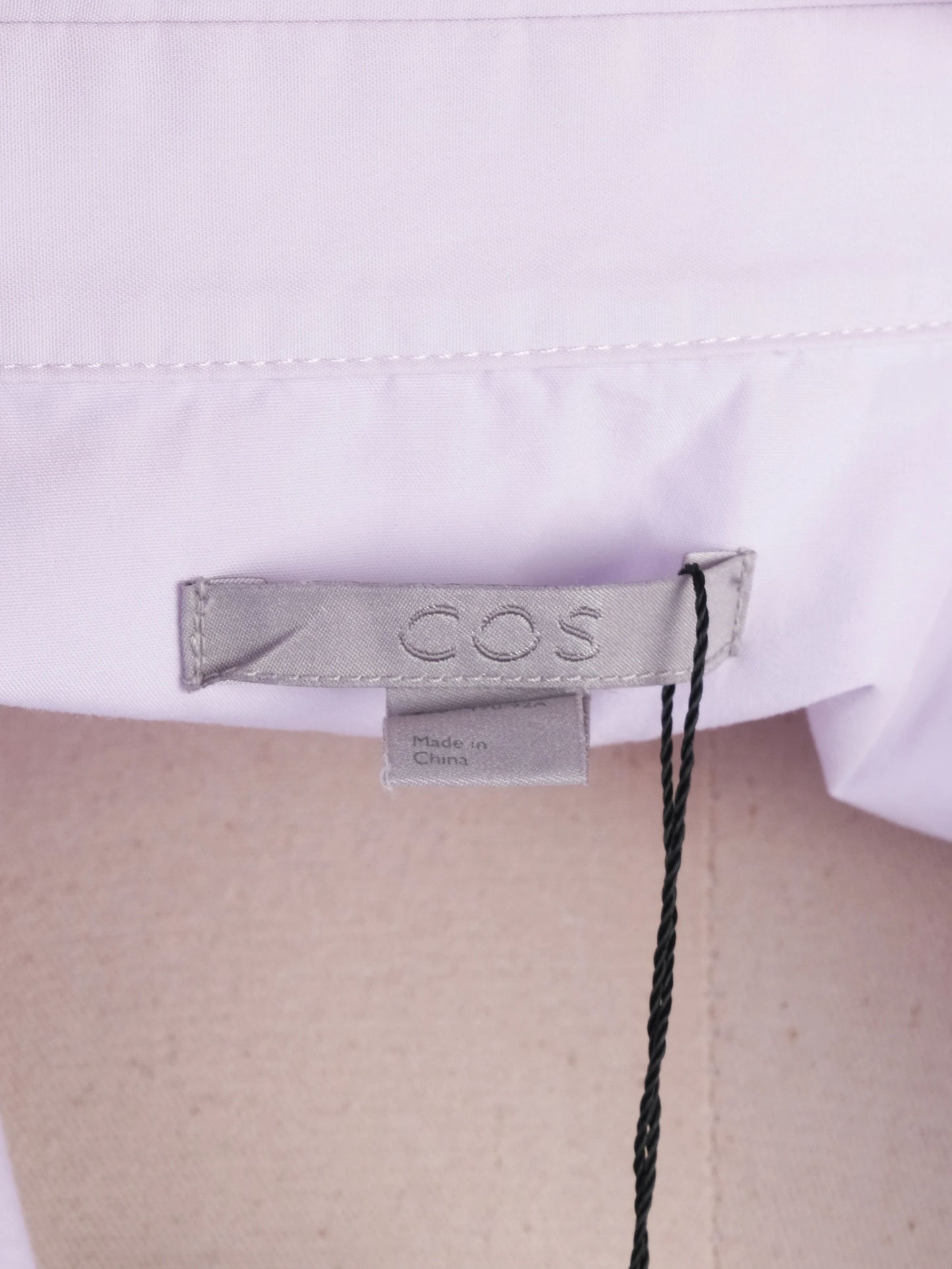 excellent cos pink cotton shirt size m button-up womenõs apparel