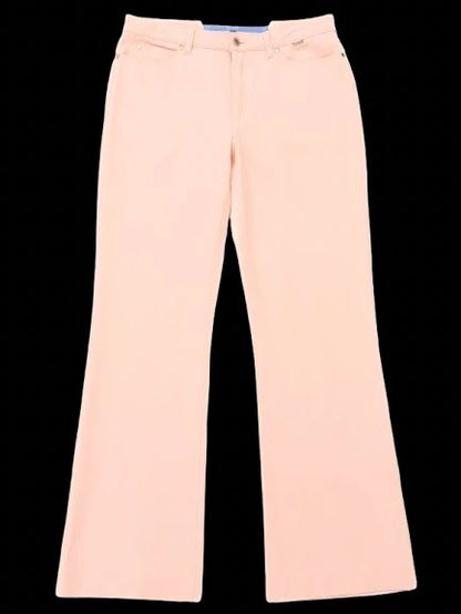 Excellent Escada Sport Pink Elastane Women's Pants Size M