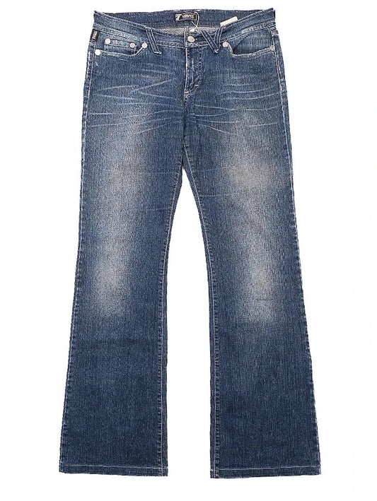 Excellent Versace Jeans Couture Blue Cotton Jeans Size M