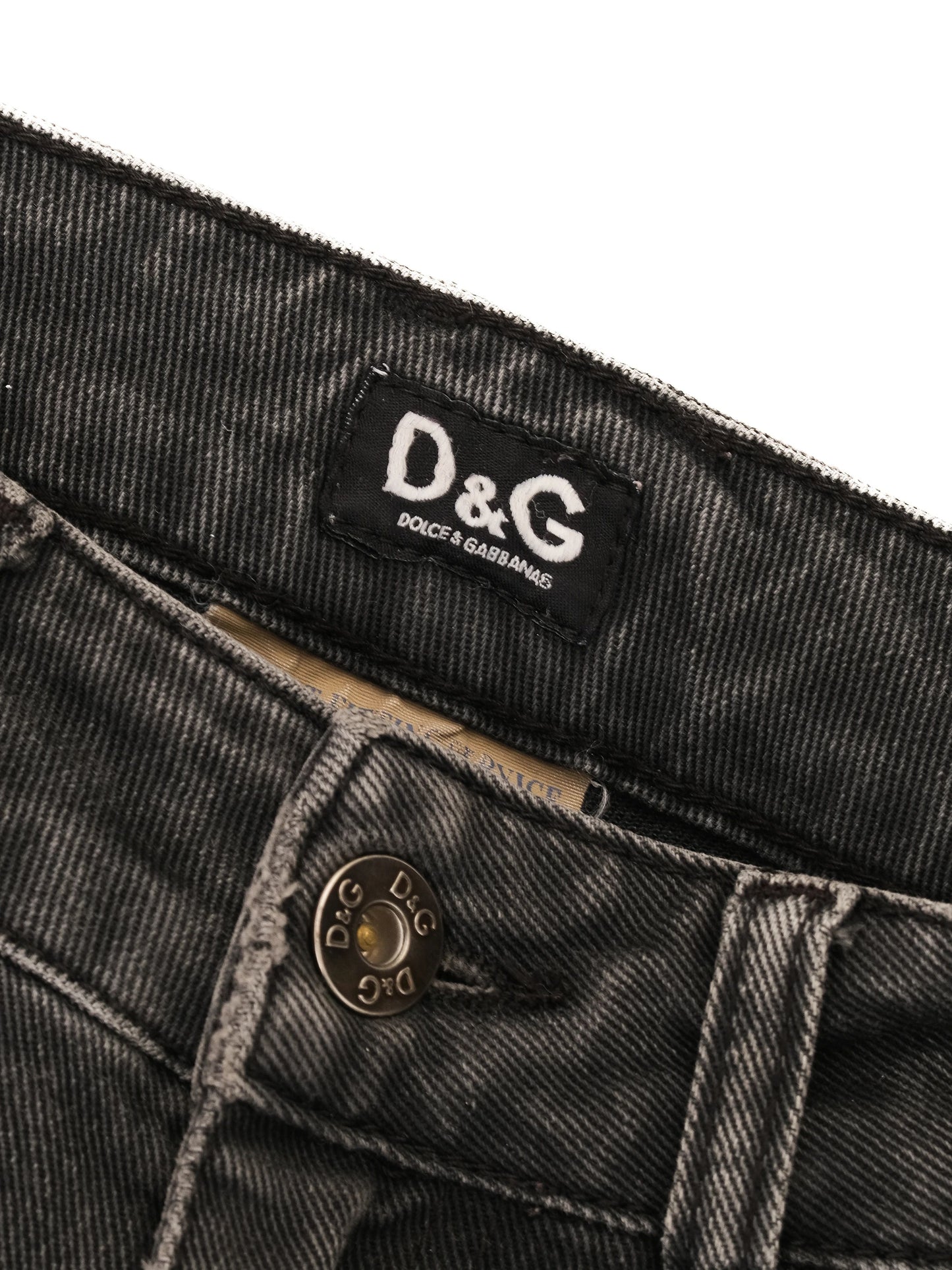 excellent dolce gabbana gray jeans for kids size s