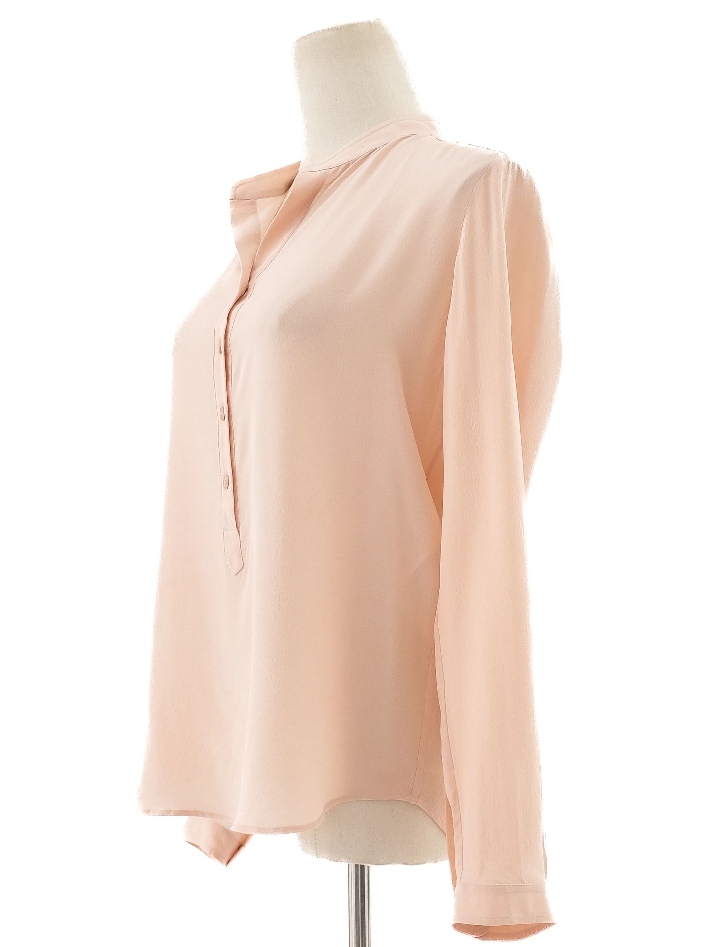 excellent stella mccartney pink silk blouse size xs