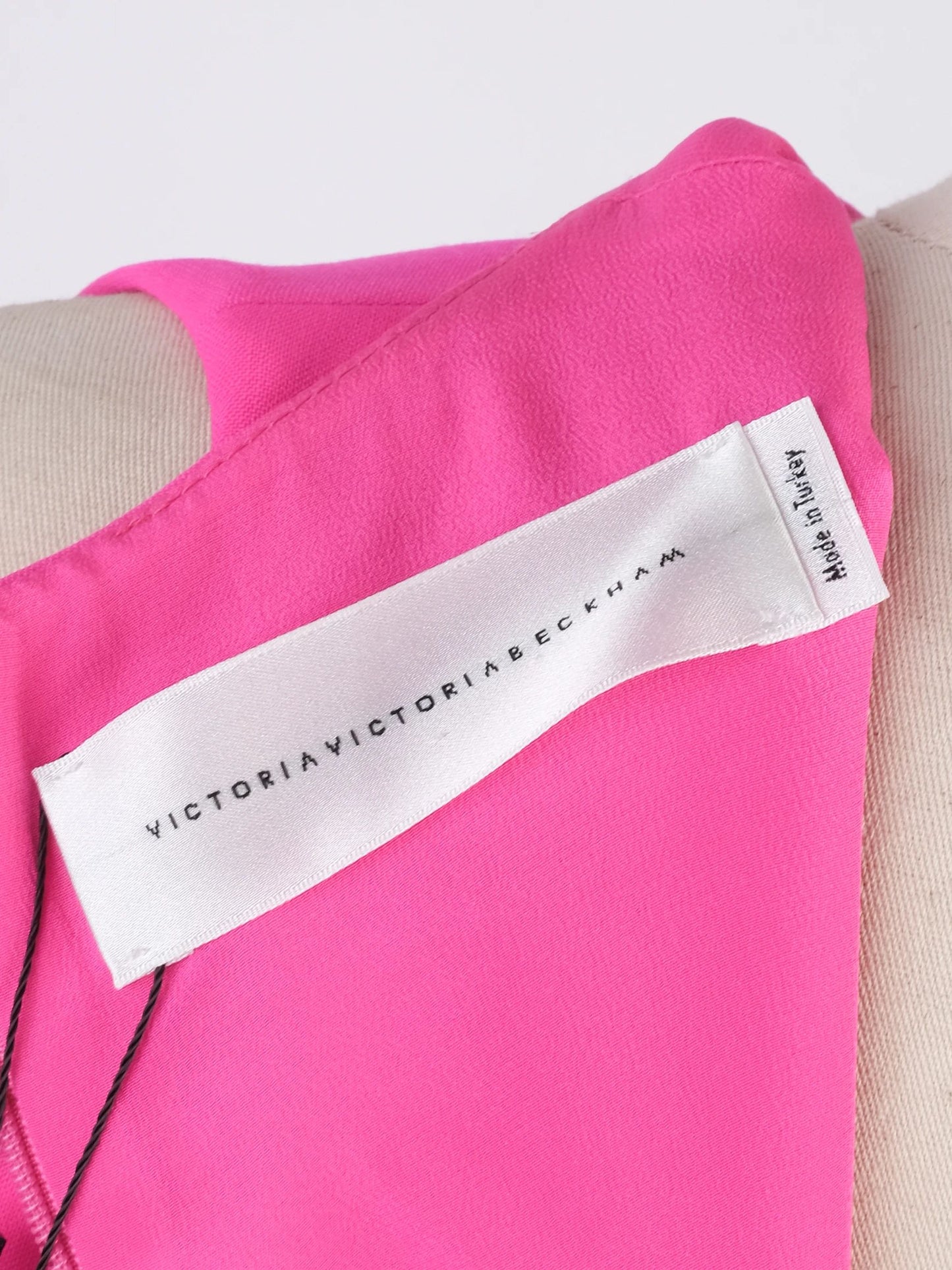 excellent victoria beckham pink sleeveless top size n/a