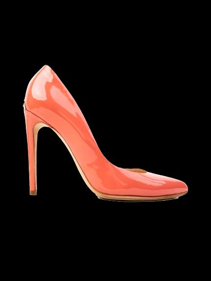 Excellent Ballin Pink Leather High Heels Size 37 Women Pumps