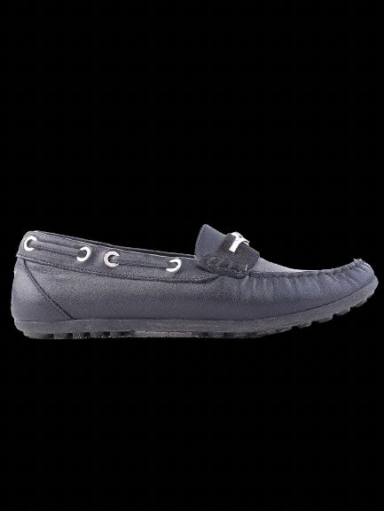 average cezare paciotti black leather loafers size 37 women