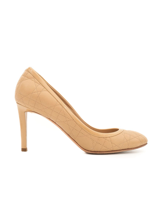Excellent Dior Orange Leather High-Heeled Shoes Size 38