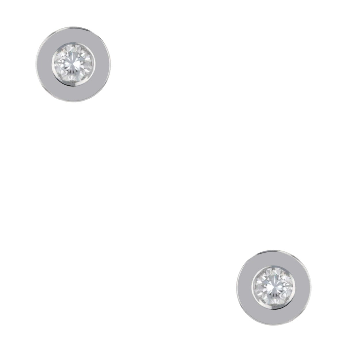 diamonds and gold earrings