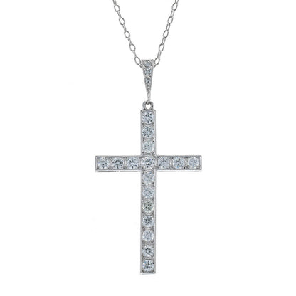 Diamonds and gold pendant