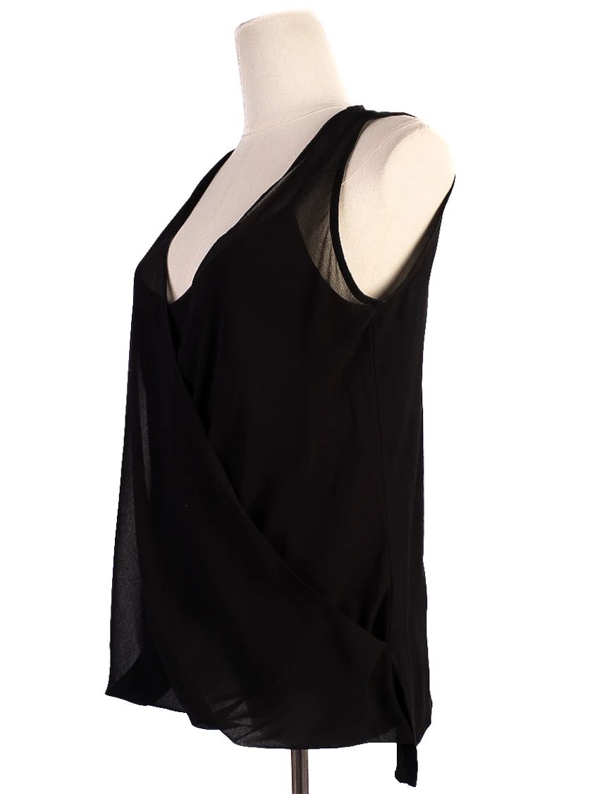 excellent polo ralph lauren black sleeveless top size s