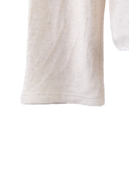 Excellent Vince White Wool Long Sleeve Henley Shirt Size XL