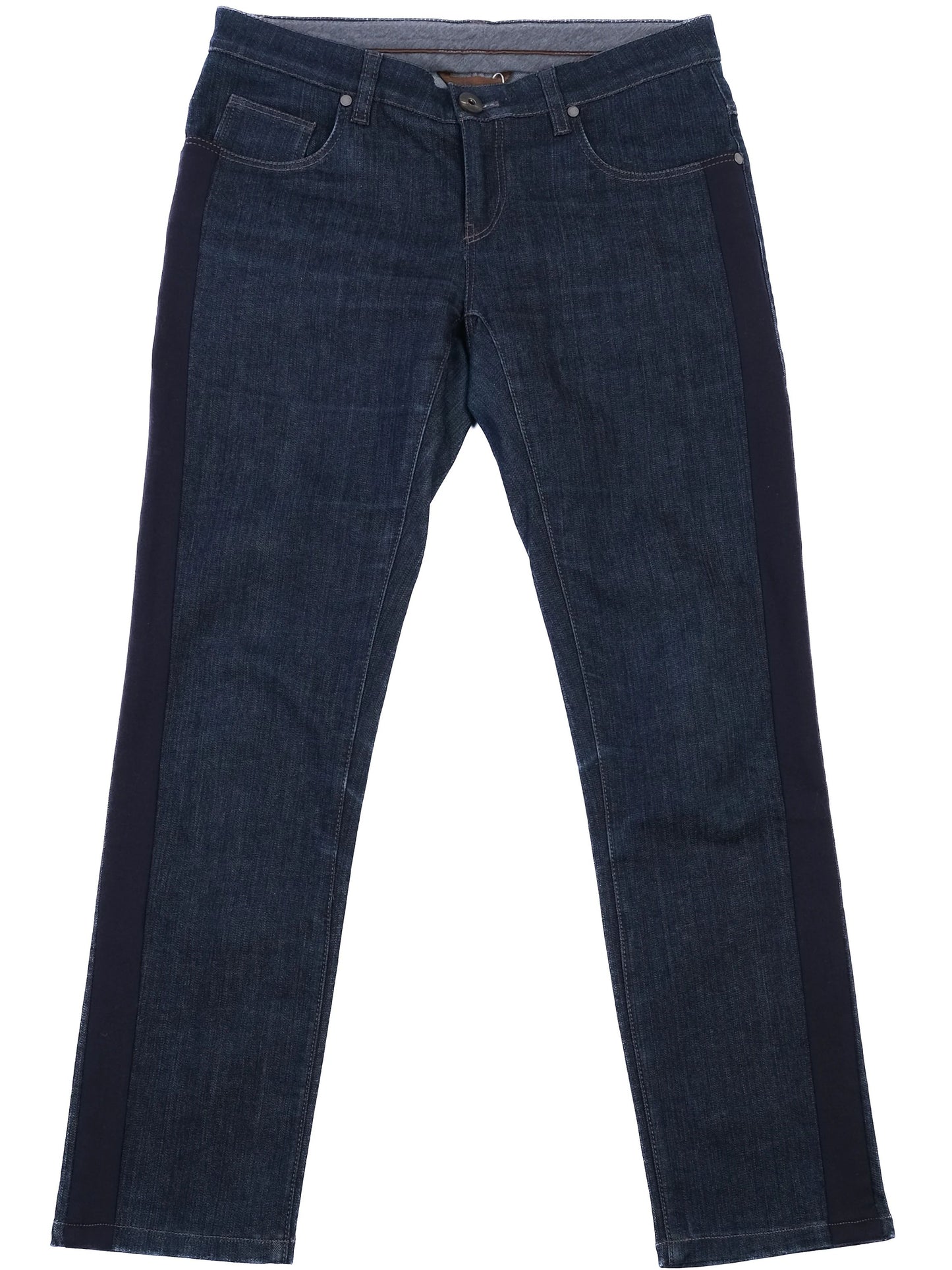 excellent brunello cucinelli blue jeans size s for women