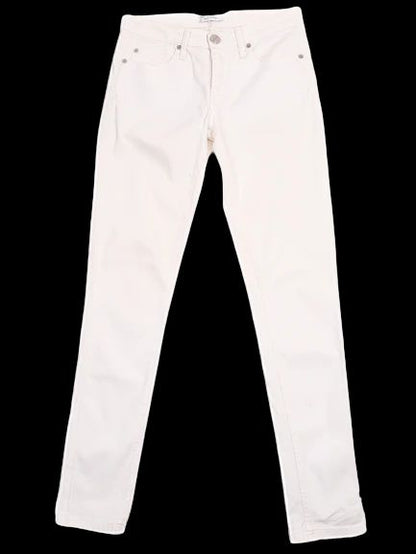 Versace Collection White Cotton Jeans Size XS Perfect Condition