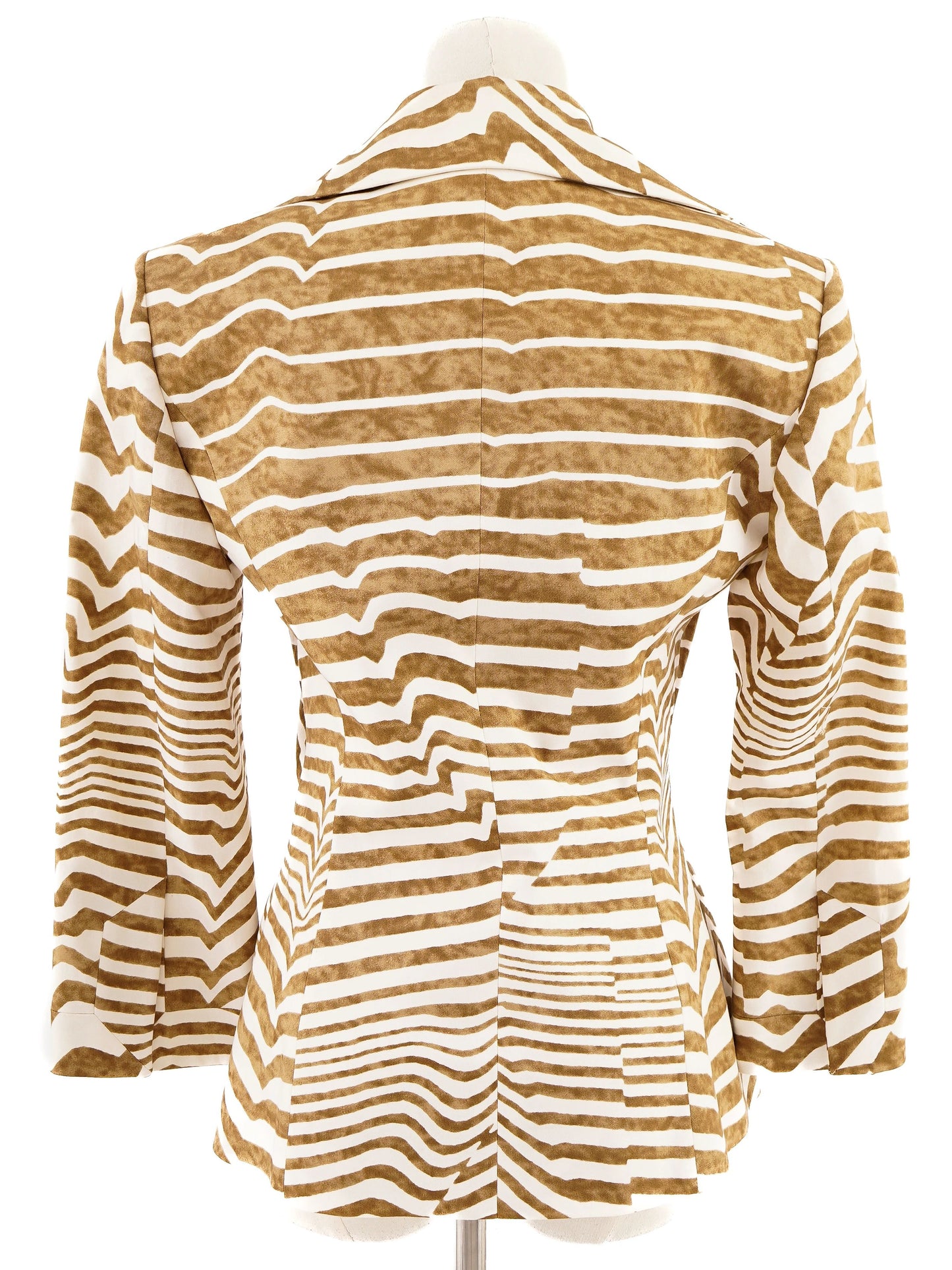 perfect gianfranco ferr� orange striped shirt size m women