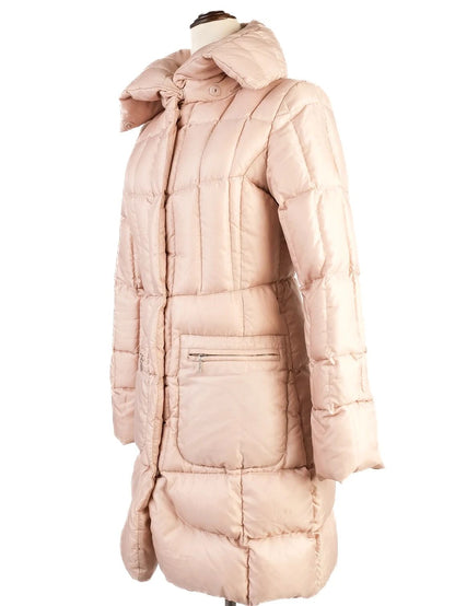 Trussardi Women's White Nylon Puffer Coat XS Excellent Condition